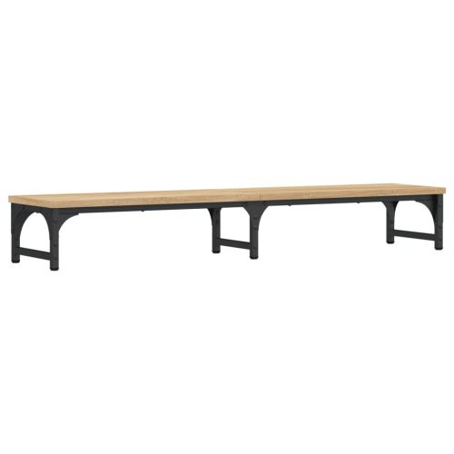 Поставка за монитор дъб сонома, 105x23x15,5 см, инженерно дърво