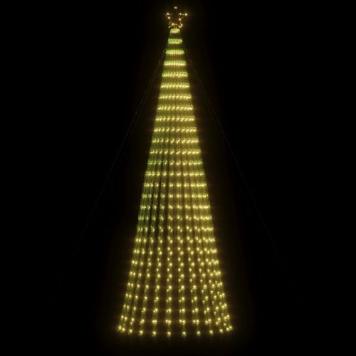 LED коледна елха 688 LED топло бяло 300 см