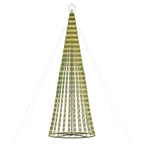 LED коледна елха 688 LED топло бяло 300 см