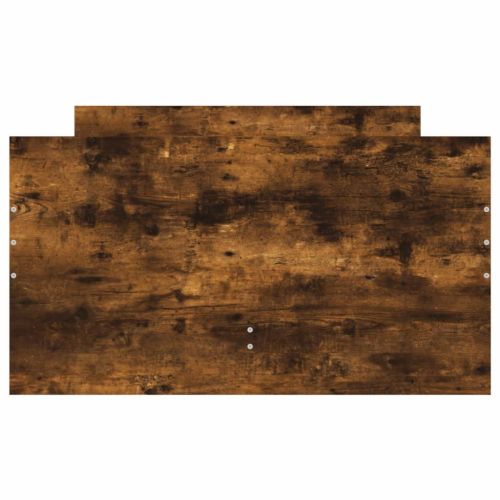 Рамка за легло с чекмеджета опушен дъб 75x190 см Small Single