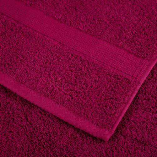 Премиум кърпи SOLUND 2 бр бордо 100x200 см 600 gsm
