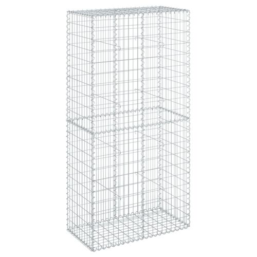 Габионна кошница с покритие, 100x50x200 см, поцинковано желязо