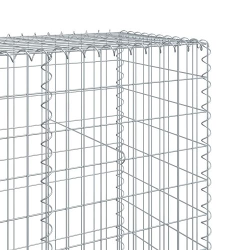 Габионна кошница с покритие, 700x50x200 см, поцинковано желязо