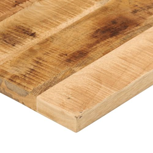 Плот за маса 110x50x2,5см правоъгълен масивно дърво грубо манго