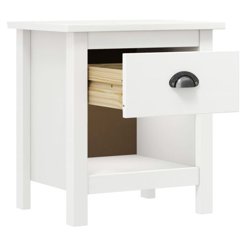 Нощни шкафчета 2 бр Hill 46x35x49,5 см борово дърво масив