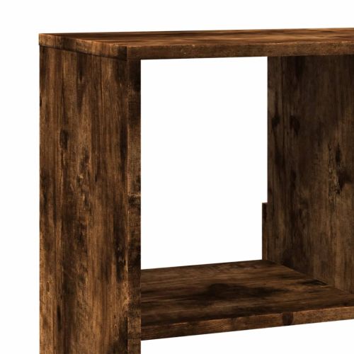 Разделител за стая опушен дъб 100x33x156,5 см инженерно дърво