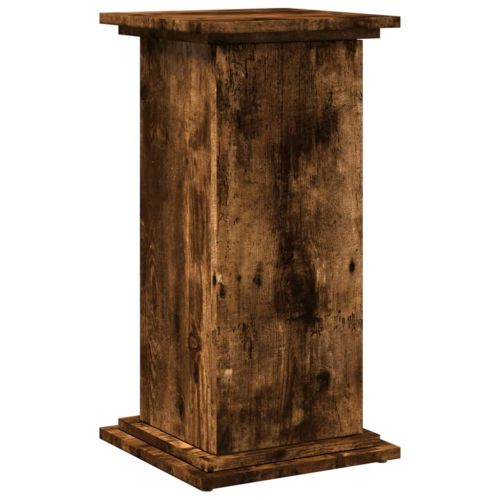 Стойка за витрини със съхранение 31x30x60 см инженерно дърво
