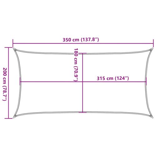 Платно-сенник, 160 г/м², синьо, 2x3,5 м, HDPE