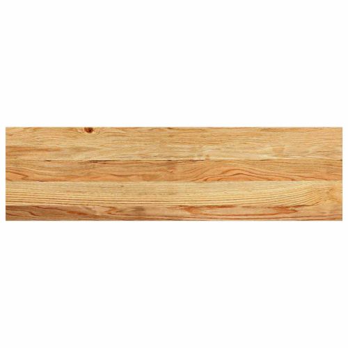 Стълбищни стъпала, 4 бр, светлокафяви, 90x25x2 см, дъб масив