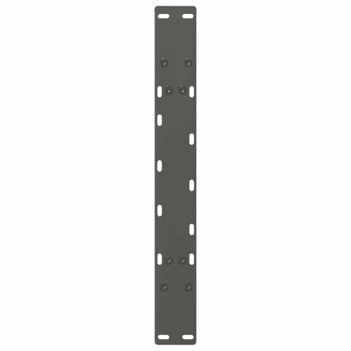 Крака за масичка за кафе, А-образни, 2 бр., антрацит, 60 x (42-43) см, стомана