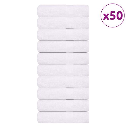 Кърпи за ръце FROGN 50 бр. Бели 50x100 см 360 г/м²