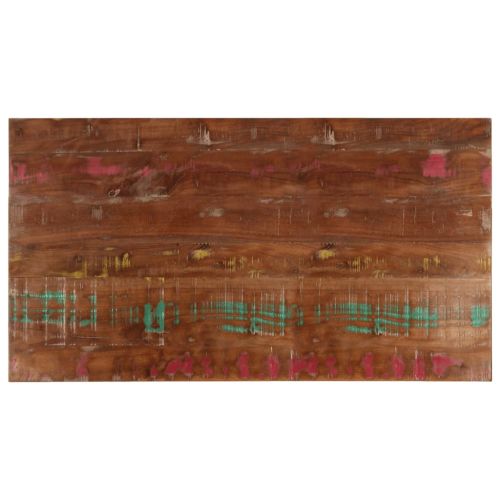 Плот за маса 110x50x2,5 см правоъгълен регенерирано дърво масив