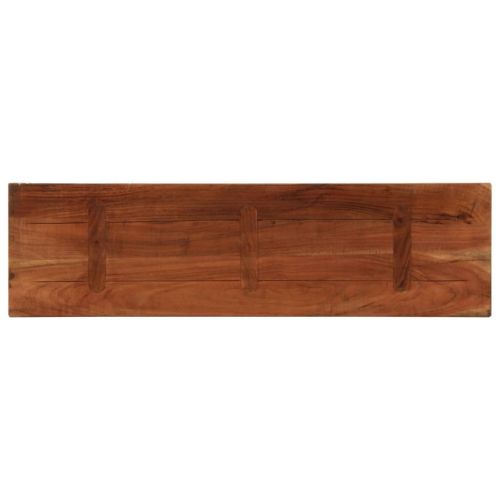 Плот за маса 100x40x2,5 см правоъгълен регенерирано дърво масив