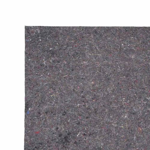 Неплъзгаща се поларна материя за художници 10 м 280g/m² Сива