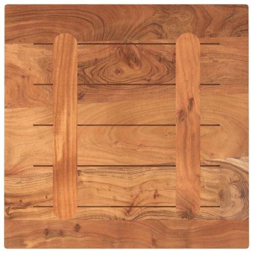 Плот за маса 60x60x2,5 см квадратен масивна акация