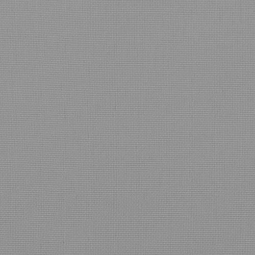Възглавница за градинска пейка сива 180x50x3 см оксфорд плат