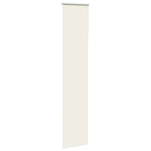 Ролетна щора, затъмняваща, бяла, 45x230 см, ширина на плата 40,7 см, полиестер