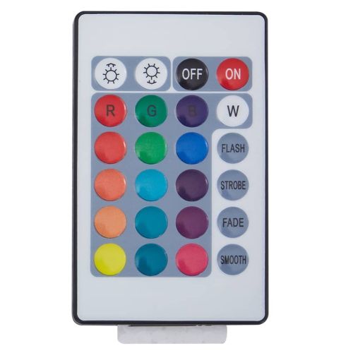 Геймърски стол RGB LED осветление синьо/черно изкуствена кожа