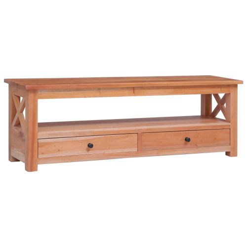 ТВ шкаф, 120x30x40 см, махагоново дърво масив