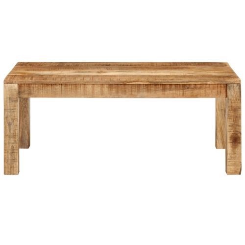 Маса за кафе, 100x55x40 см, масивно мангово дърво