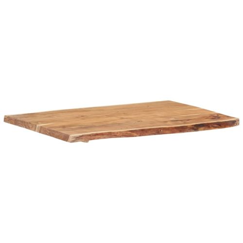 Плот за маса, акациево дърво масив, 100x(50-60)x3,8 cм