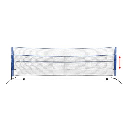 VidaXL Бадминтон мрежа с перца, 500x155 cм