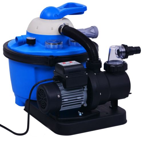 Пясъчна филтърна помпа с таймер, 450 W, 25 л