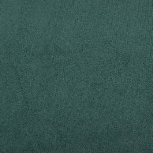 Канапе с изтеглящо легло тъмнозелено 100x200 см кадифе