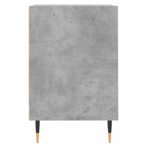ТВ шкаф, бетонно сиво, 100x35x55 см, инженерно дърво