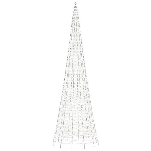 LED коледна елха 1534 LED студено бяло 500 см