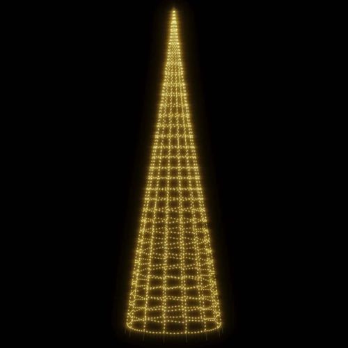 LED коледна елха 3000 LED топло бяло 800 см