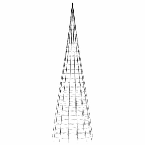 LED коледна елха 3000 LED топло бяло 800 см