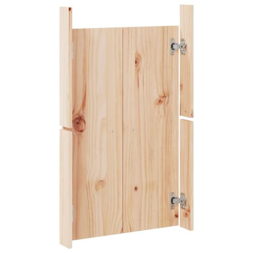 Кухненски вратички за открито, MEPPEL, 2 бр, 50x9x82 см, бор масив