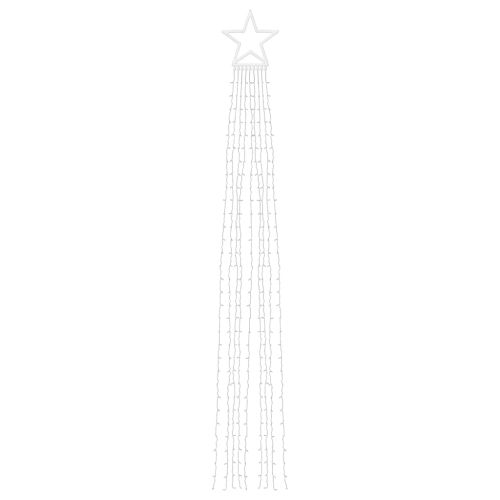 Коледни лампички за елха 320 LED сини 375 см
