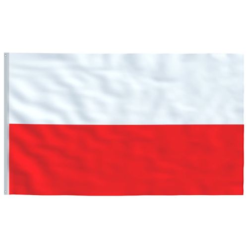 Флаг на Полша и стълб 5,5 м алуминий