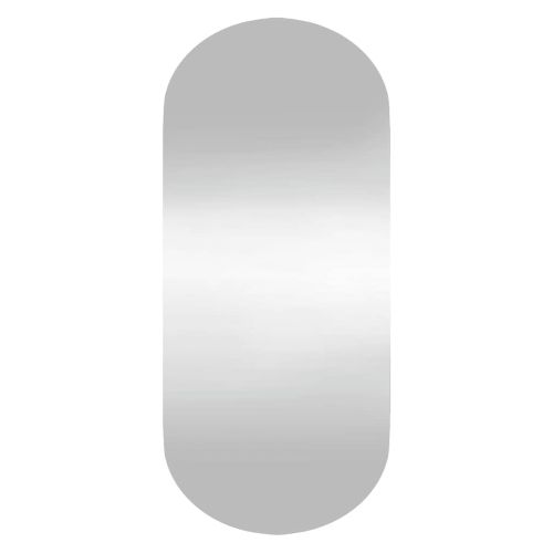 Стенно огледало 30x70 см стъкло овално