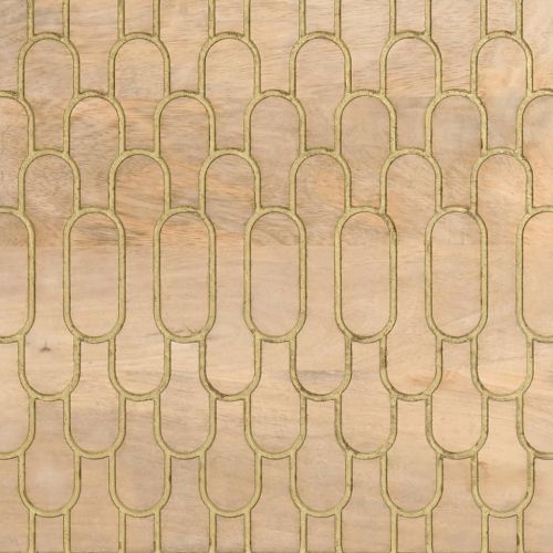 Нощни шкафчета, 2 бр, 40x33x46 см, манго масив