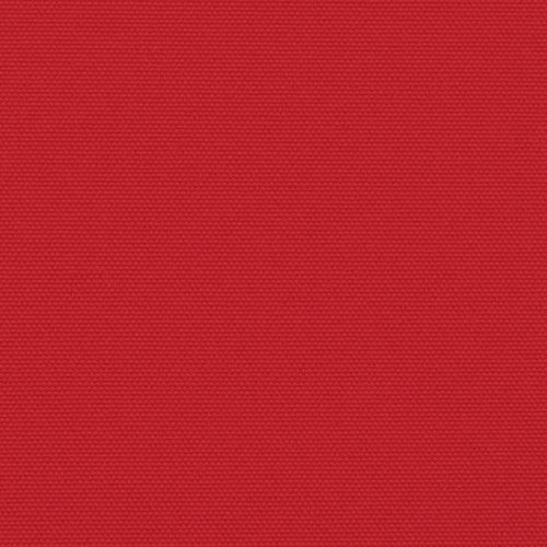 Прибираща се странична тента, червена, 200x1000 см