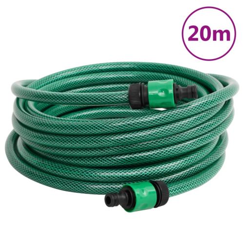 Маркуч за басейн, зелен, 20 м, PVC