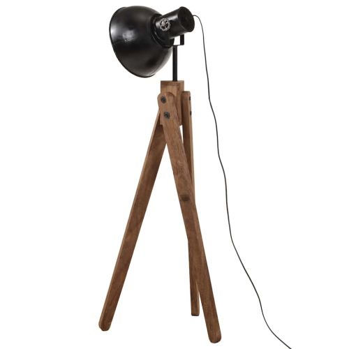 Подова лампа, 25 W, черна, 45x45x120 см, E27