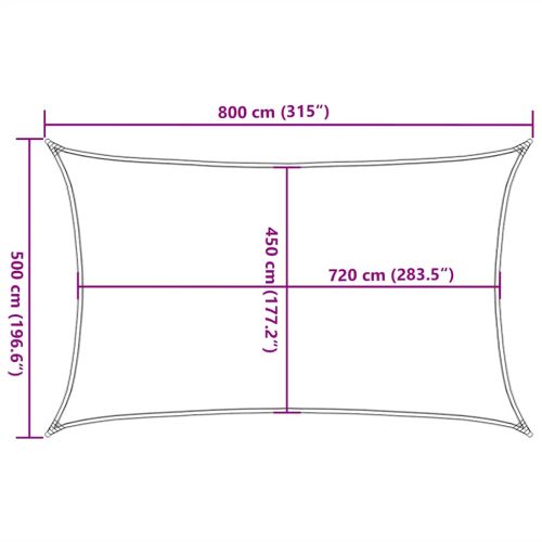 Платно-сенник, 160 г/м², червено, 5x8 м, HDPE