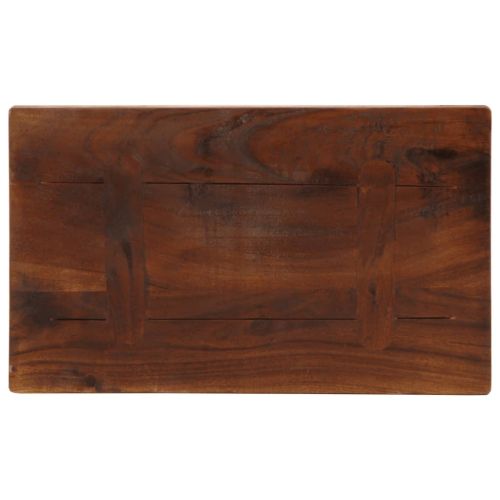 Плот за маса 50x20x3,8 см правоъгълен регенерирано дърво масив