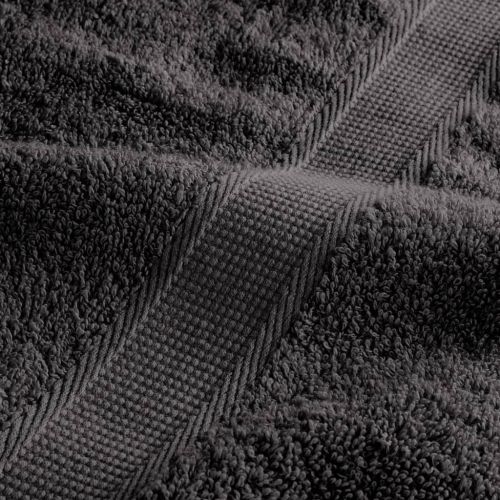 Премиум сауна кърпи SOLUND 10 бр антрацит 80x200 см 600 gsm