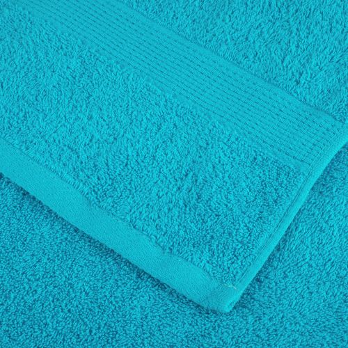 Премиум кърпи SOLUND 10 бр тюркоаз 100x200 см 600 gsm