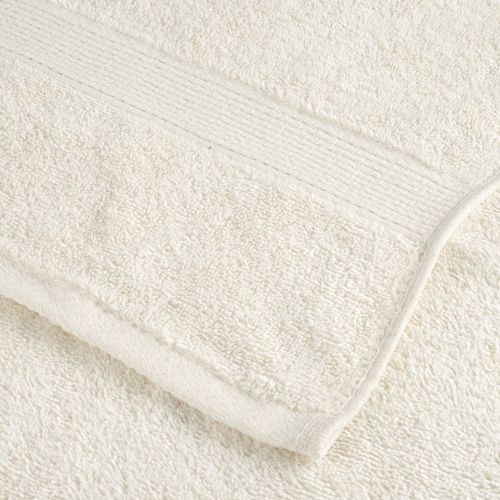 Премиум кърпи за баня SOLUND 4 бр кремави 70x140 см 600 gsm