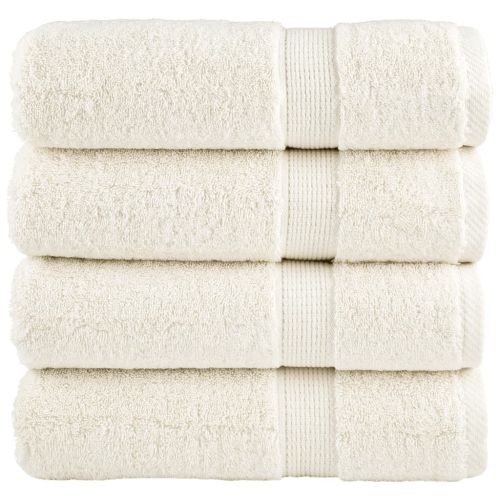 Премиум хавлиени кърпи SOLUND 4 бр зелени 100x150 см 600 gsm