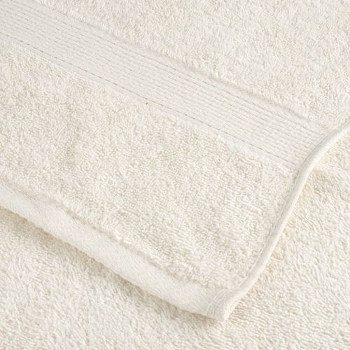 Премиум кърпи за сауна SOLUND 2 бр кремави 80x200 см 600 gsm