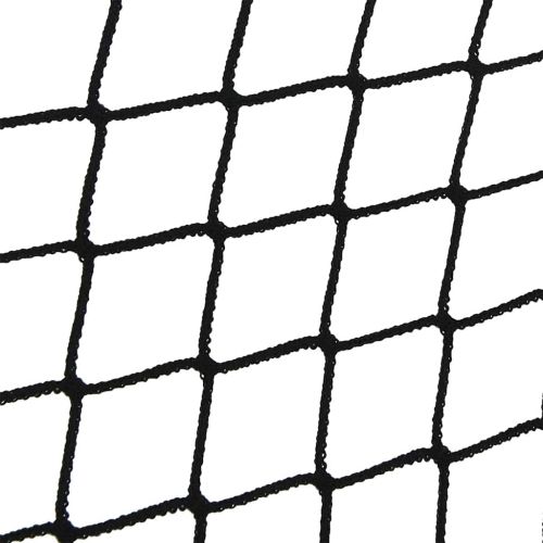 Мрежа за ремарке с еластично въже, черна, 3x3 м, PP