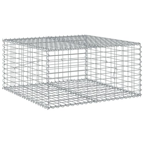 Габионна кошница с покритие, 100x100x50 см, поцинковано желязо