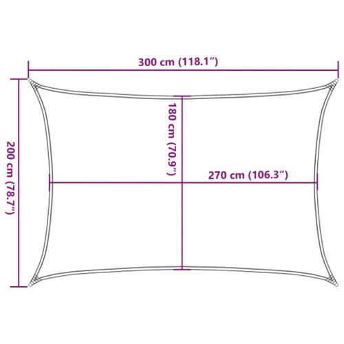 Платно-сенник, 160 г/м², синьо, 2x3 м, HDPE